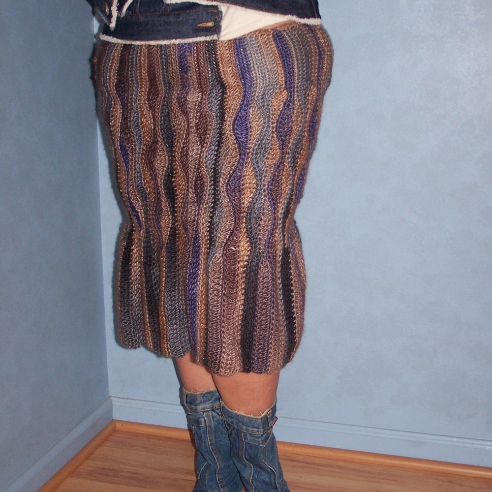 Hand Made Soy Yarn Tulip Skirt